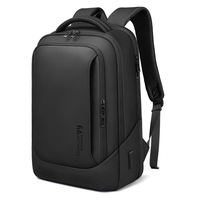 Sac à dos pour ordinateur portable imperméable de grande capacité en Oxford 15,6 pouces, antivol, pour les voyages d'affaires, avec port de charge USB pour hommes