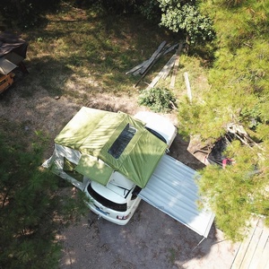 Grand toit de qualité supérieure pour tente intérieure en toile de remorque de camping-car tout-terrain pour le camping en plein air - Product Image 2