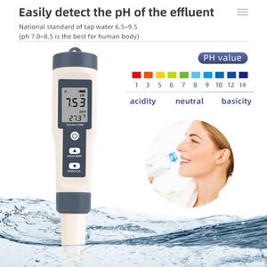 Stylo numérique tout-en-un pour la qualité de l'eau, testeur 3 en 1, pH-mètre, testeur TDS, jauge de température, testeur d'eau - Product Image 2