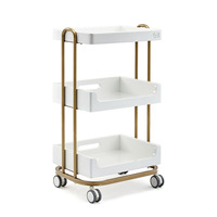 Chariot de beauté de haute qualité, chariot à roulettes pour la beauté, la maison, la chambre, l'esthétique, le maquillage et les soins de la peau
