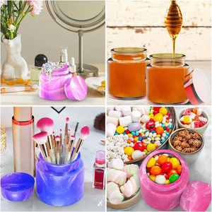 <span class=keywords><strong>Moldes</strong></span> <span class=keywords><strong>de</strong></span> portavelas <span class=keywords><strong>de</strong></span> <span class=keywords><strong>silicona</strong></span> ecológicos personalizados grandes sin BPA, arte <span class=keywords><strong>de</strong></span> fundición artesanal <span class=keywords><strong>de</strong></span> resina epoxi, tapa al por mayor <span class=keywords><strong>para</strong></span> hacer velas - Product Image 4