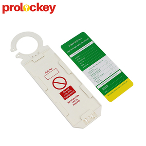 Lockey slt05 an toàn nhựa giàn giáo tag chủ chìa khóa có thể in cảnh báo giàn giáo nhận dạng Thẻ Giàn Giáo dấu hiệu an toàn - Product Image 6