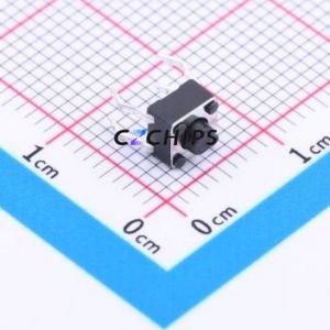 YTS-C016-2 Tactile Switch Through hole Component (THT) Switch Single Pole Single Throw Round Button 2.6N Through Hole - Product Image 1