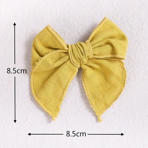 Nuovo arrivo 8.5cm tinta unita multi stile nastro fascia per capelli e fiocchi <span class=keywords><strong>jojo</strong></span> accessori per capelli per ragazza - Product Image 2