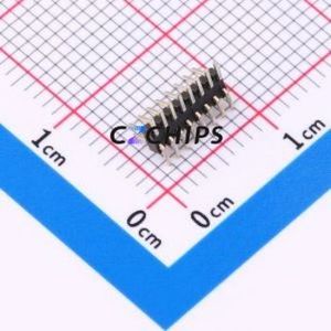 HX PZ1.0-2x8P TP Pin Header SMD,P=1mm Connector ( Pin Structure: 2x8P )( Pitch: 1mm )( Row Spacing: 1mm ) - Product Image 2