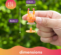 HC Monster Spring Launchers Klassieke Plastic Speelgoed Springende Popper & Pop-up Springkussens voor 5-7 Jarigen Educatief