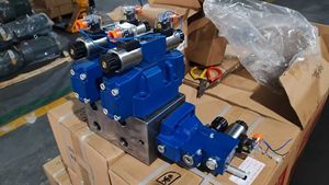 Valvola di Inversione Elettromagnetica YD 31.5MPa 120L/min, Struttura a Tubo Unidirezionale per Stazione Idraulica di Escavatori e Carrelli Elevatori - Product Image 5