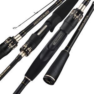 Canne à pêche Haodun M <span class=keywords><strong>Tuning</strong></span> Lure Rod MH Hardness Black pour micro-objets, bouche de cheval, longue portée, pour la pêche en rivière/lac/rivière - Product Image 1