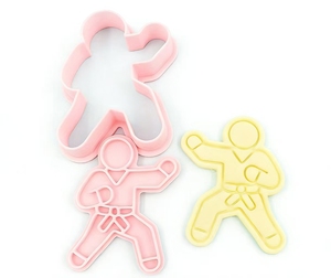 <span class=keywords><strong>Emporte</strong></span>-pièce 3D en forme de dessin animé avec motif <span class=keywords><strong>ceinture</strong></span> noire pour pâte à modeler et impression DIY - Product Image 5