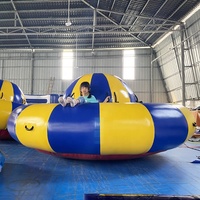 LYT G1-006 Jeux de parc aquatique de qualité supérieure, ski aquatique gonflable, bateau disco flottant, radeau avec pompe, certifié CE