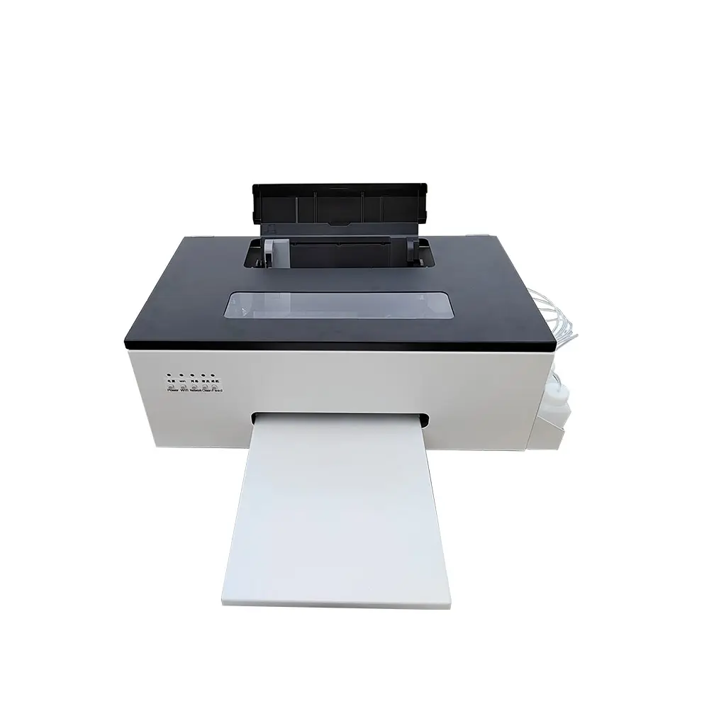 Nuova macchina da stampa professionale per stampante a getto d'inchiostro per indumenti a trasferimento termico in Pet 6090 con pellicola a getto d'inchiostro bianca