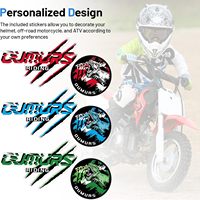 Maillot de motocross pour jeunes de 5 à 12 ans - Tissé en fibre de bambou 100% - Col en V - Lavable en machine - Pour la moto/BMX/quad