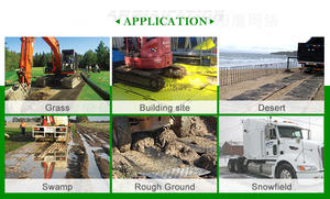 Tapis de protection du sol en plastique HDPE 4x8 pieds 80 tonnes 5/8 pouce (15 mm) d'épaisseur |   Allume-cigare plus léger, plus durable et plus constant - Product Image 3