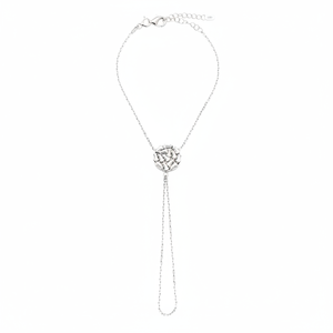 Circle Shape Finger <b>Bracelet</b> Wholesale Turkish Handmade 925 Silver Finger <b>Bracelet</b> for Women Jewelry - Product Image 2