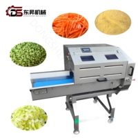 Cortadora de Verduras Eléctrica Multifuncional, Máquina para Cortar Raíces y Hojas de Vegetales para Restaurantes, Fábricas de Snacks y Comida