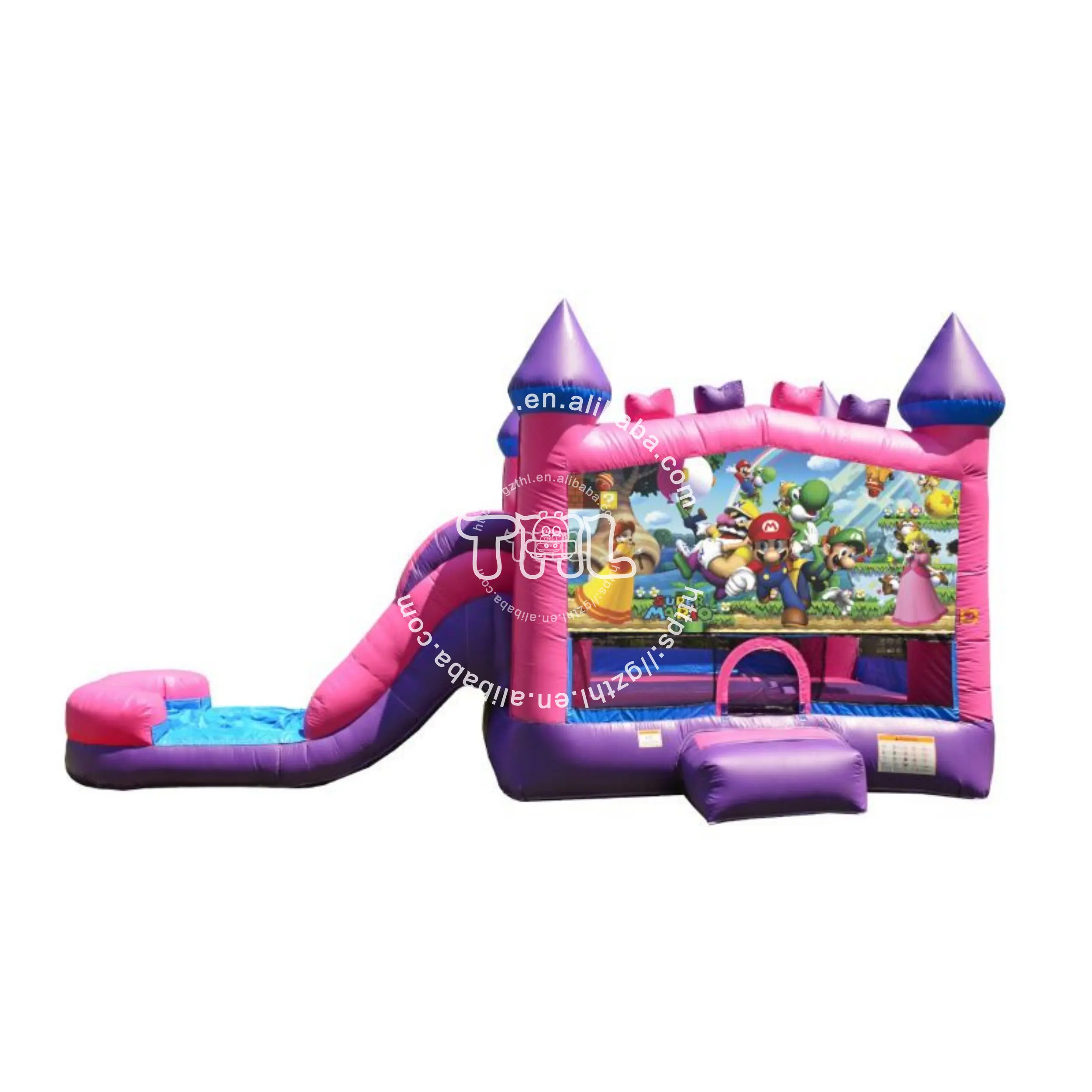 Tùy Chỉnh Biểu Ngữ Tùy Chỉnh Nhân Vật Thương Mại Inflatable Nhà Bị Trả Lại Anh Hùng Nhà Bị Trả Lại