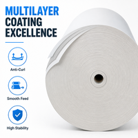 Papier de sublimation 60 g/m² en rouleau jumbo de 1,82 m de large pour l'impression textile, directement de l'usine