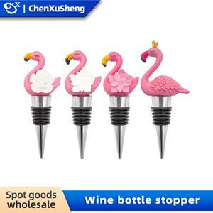 Christmas Theme Wine Bottle Stopper Plastic Sealing Corks For Red Wine Champagne Spirits Decorative Holiday Gift - Product Image 4