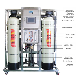 Macchina per <span class=keywords><strong>Acqua</strong></span> Pura RO a Bassa Manutenzione con Manometri Multipli per Officine Commerciali e Laboratori, <span class=keywords><strong>Acqua</strong></span> Ultra Pura - Product Image 4