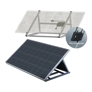 Hipower Plug & play Grid tie On-grid Hybrid Solar panel Generator 400W 1kw 2kw 3kw 4kw 5kw 6kw 8kw 10kw house home solar system