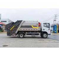 Ensemble de carrosserie supérieure de camion poubelle à compression 7cbm, pièces supérieures de camion à ordures