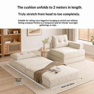 Sofá Cama Modular Seccional para Habitación <span class=keywords><strong>de</strong></span> Invitados, Sala <span class=keywords><strong>de</strong></span> Juegos, <span class=keywords><strong>Noche</strong></span> <span class=keywords><strong>de</strong></span> Cine, Comprimido en Caja, Espuma <span class=keywords><strong>de</strong></span> Alta Densidad, Base Antideslizante, OEM ODM - Product Image 3