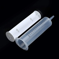Seringue d'alimentation de 150ml Seringue à usage animal Seringue à tube d'alimentation pour oiseau chat chien mouton cochon etc.