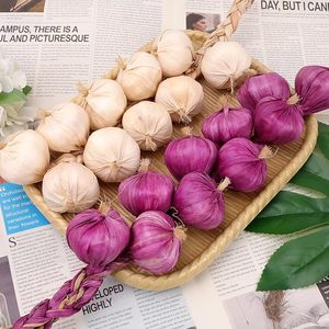 Fasce di cipolla artificiale per feste a casa natale e decorazione del raccolto per occasioni di scuola superiore qualità finto ornamento vegetale - Product Image 5