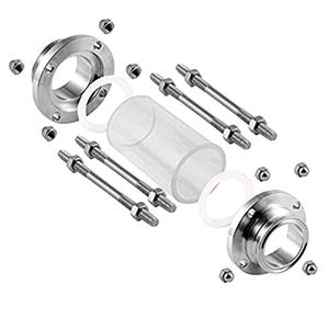 Roestvrij Staal 304 316 <span class=keywords><strong>Food</strong></span> Grade Zicht Glas Voor Melk Voor Zuivelverwerkende Machines - Product Image 3