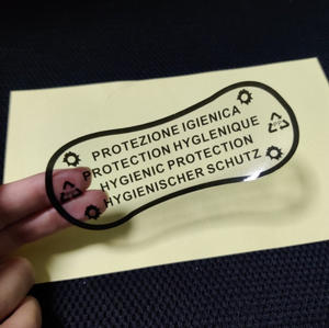 Label Maker Proberen Op Clear Badmode Hygiënische Stickers Transparant Vinyl Beschermende Hygiënische <span class=keywords><strong>Liners</strong></span> Voor Bikini Fitting - Product Image 3