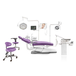 Per il lefty tipo americano sedia di alta qualità full odontoiatrica scatola da pavimento dentale sedia odontoiatrica - Product Image 3