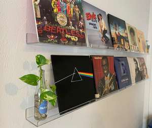 Étagère murale flottante en acrylique, organisateur <span class=keywords><strong>Invisible</strong></span>, à poser sur <span class=keywords><strong>le</strong></span> <span class=keywords><strong>mur</strong></span>, pour livres, salle de bain, Salon de manucure, Spa - Product Image 4