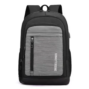 थोक उच्च गुणवत्ता वाले वाटरप्रूफ नायलॉन आउटडोर लंबी पैदल यात्रा यात्रा यूनिसेक्स लैपटॉप बैकपैक यूएसबी दैनिक जीवन के साथ स्कूल बैग