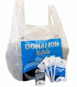<b>Compostable</b> Colth Donation Plastic Side Gusset <b>Bags</b> PE for Supermarket & Exhibition Use - Product Image 6