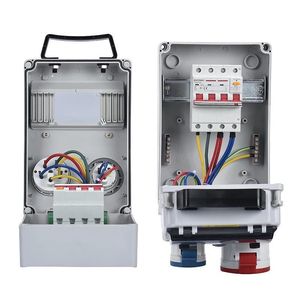 Boîte de prise étanche industrielle IP67 Boîte d'alimentation de maintenance portable pour l'extérieur Boîte de commutation électrique pour chantier de construction ZHENXING - Product Image 5