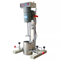Disperseur à grande vitesse de série de laboratoire semi-automatique également appelé comme agitateur de laboratoire utilisé faisant la substance chimique même