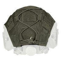 IDOGEAR V2 Couverture de casque tactique rapide Camouflage Ops-Core PJ/BJ/MH Type Sports Outdoor Gear pour l'auto-défense de chasse