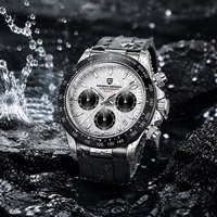 OEM Benutzerdefiniertes Zifferblatt Logo Pagani Design PD-1664 PD 1664 Neue Luxus Japan VK63 Quarz-Uhrwerk Armbanduhr Sportuhr für Herren Relojes