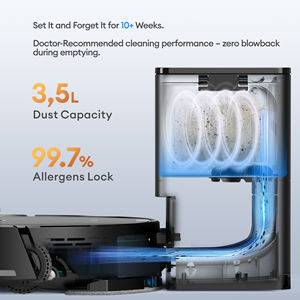 2025 <span class=keywords><strong>Ultenic</strong></span> T20 Pro Robot <span class=keywords><strong>Aspirateur</strong></span> Automatique Intelligent Ménage Nettoyage 3-en-1 LDS Navigation Humide Sec <span class=keywords><strong>Aspirateur</strong></span> Vadrouille Balayage - Product Image 4