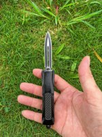Couteau de poche pliant Eagle Blade 2026 HotSale, lame en acier inoxydable, manche en aluminium et fibre de carbone, multi-usages, bricolage