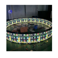 Pantalla LED Flexible para Interiores X,X Antienvejecimiento, Pared LED Curvable para Escenarios de Uso en Interiores a Largo Plazo