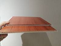 Plafonds suspendus en PVC pour chambre à coucher au Yémen, panneaux de plafond en PVC imperméables, panneaux en plastique, couleur rouge, panneaux de plafond en PVC