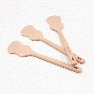 Cuillères fantaisie en bois style <span class=keywords><strong>guitare</strong></span>, spatule <span class=keywords><strong>guitare</strong></span>, ustensiles de service à long manche, ensemble d'ustensiles de cuisine innovants pour mélanger - Product Image 5