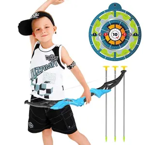 Arco y Flecha de juguete para deportes al aire libre para niños, juego de tiro al blanco, arco y flecha personalizados, juguete de plástico OEM/ODM