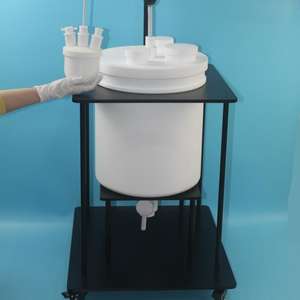 Single layer PTFE reactor supplier chemical reactor with stirring 3L to 100L reaction tank customization - Product Image 5