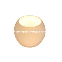 Pot de fleur lumineux intelligent contrôlé à distance Pot de fleur lumineux LED de plante verte imperméable créatif avec matière plastique
