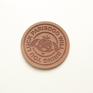 Étiquettes personnalisées en cuir PU avec logo en relief, patch à coudre pour vêtements, sacs, chapeaux, chaussures - Product Image 3