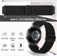Bracelets de montre à dégagement rapide de 19 mm pour montre intelligente de 19 mm / montre universelle