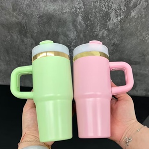 Colorful Vacuum <b>Insulated</b> Kids Macaron 14Oz Baby Tumbler Stainless Steel Travel <b>Mug</b> for Laser Engraving - Product Image 1