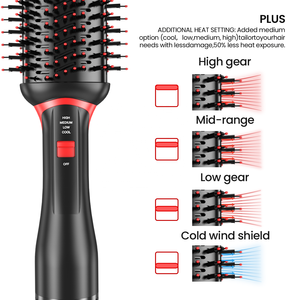 Cepillo de Aire Caliente y Voluminizador <span class=keywords><strong>Revlon</strong></span> <span class=keywords><strong>One</strong></span> Step Original 2024, Cepillo Secador de Pelo con Forma Ovalada de 70 mm - Product Image 5
